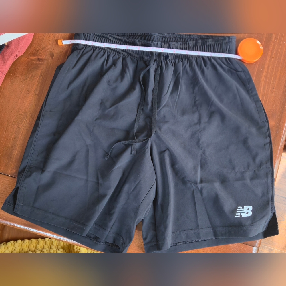 New Balance Men's Athletic Black Shorts